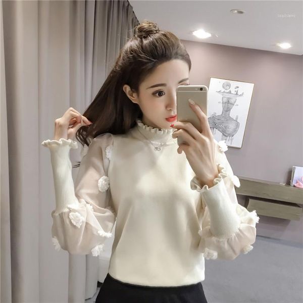women's sweaters turtleneck pullover autumn winter clothes women 2021 korean vintage sweater warm pull femme zt4659, White;black
women's sweaters turtleneck pullover autumn winter clothes women 2021 korean vintage sweater warm pull femme zt4659, White;black