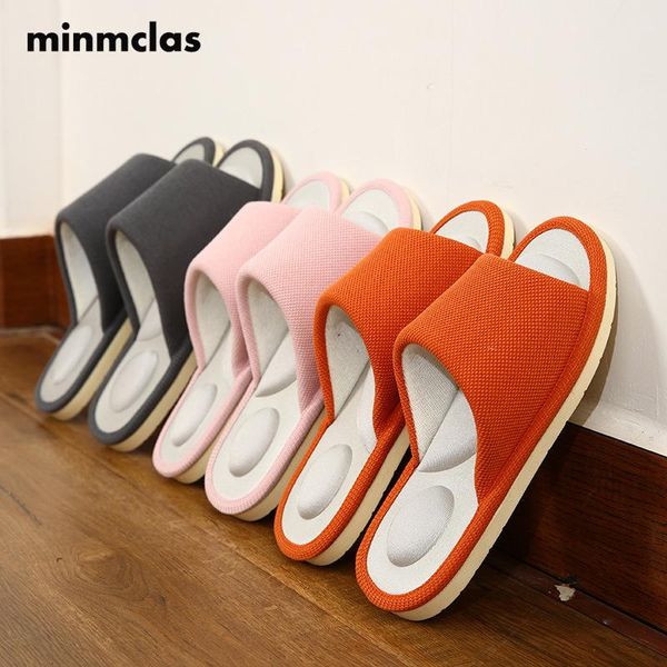 slippers minmclas 2021 spring autumn women's linen indoor household home non-slip massage couple sandals wholesale, Black
slippers minmclas 2021 spring autumn women's linen indoor household home non-slip massage couple sandals wholesale, Black