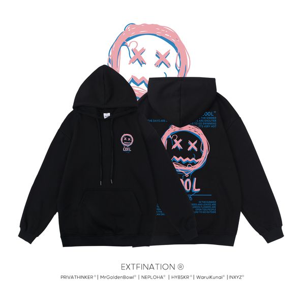 new 2021 extfine sad face icon hooded sweatshirt men oversized cool hoodies streetwear harajuku men's clothes o1ee, Black
new 2021 extfine sad face icon hooded sweatshirt men oversized cool hoodies streetwear harajuku men's clothes o1ee, Black