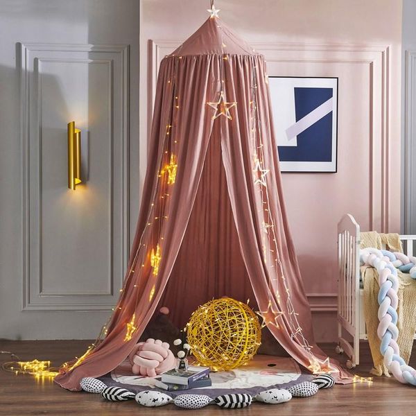 crib netting mosquito net for boys girls baby bed canopy curtain cotton hanging dome children room decor 
crib netting mosquito net for boys girls baby bed canopy curtain cotton hanging dome children room decor
