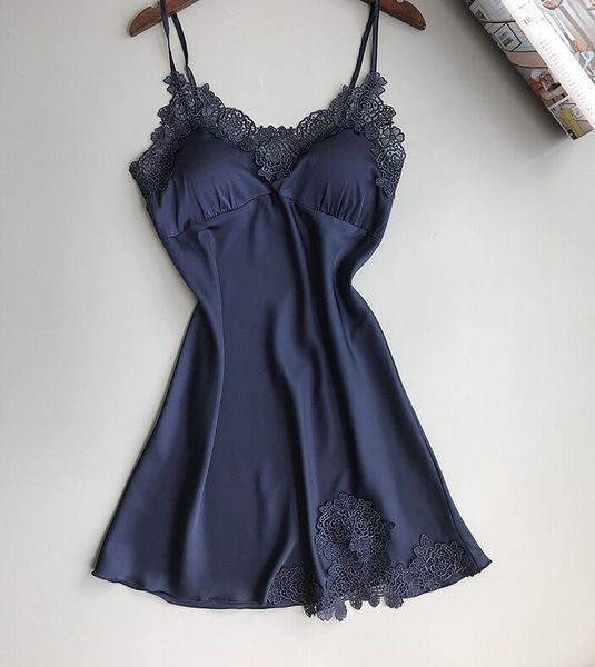 sexyy silk women pajamas dress robe lace sleepwear camisole nightdress home wear nightgown clothing pijama mujer no chest pad, Red;black
sexyy silk women pajamas dress robe lace sleepwear camisole nightdress home wear nightgown clothing pijama mujer no chest pad, Red;black