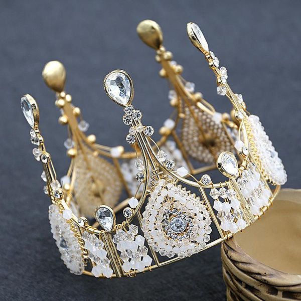 headpieces cake decoration baking bride european-style alloy crown birthday accessories handmade queen round headdress, Silver
headpieces cake decoration baking bride european-style alloy crown birthday accessories handmade queen round headdress, Silver