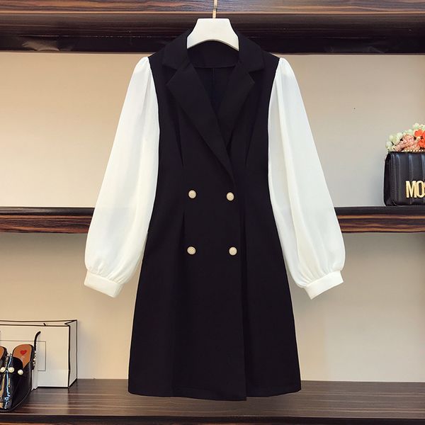 plus size elegant female spring blazer office prom party chiffon long sleeve double breasted dress cloth work fzbf, White
plus size elegant female spring blazer office prom party chiffon long sleeve double breasted dress cloth work fzbf, White