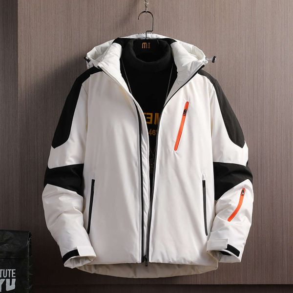 2021down jacket men's 2020 new warm white duck down stand collar hooded lightweight down jacket youth down jacketwinter, Black
2021down jacket men's 2020 new warm white duck down stand collar hooded lightweight down jacket youth down jacketwinter, Black