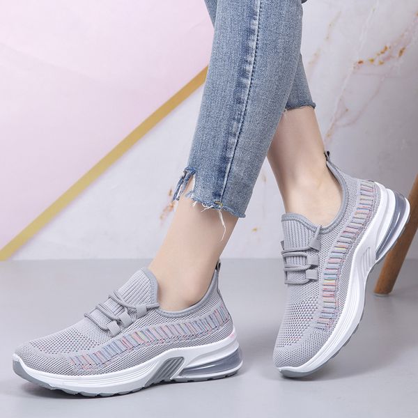 women's shoes spring and summer flying woven breathable mesh low women's leisure sports running air cushion soft soled
women's shoes spring and summer flying woven breathable mesh low women's leisure sports running air cushion soft soled