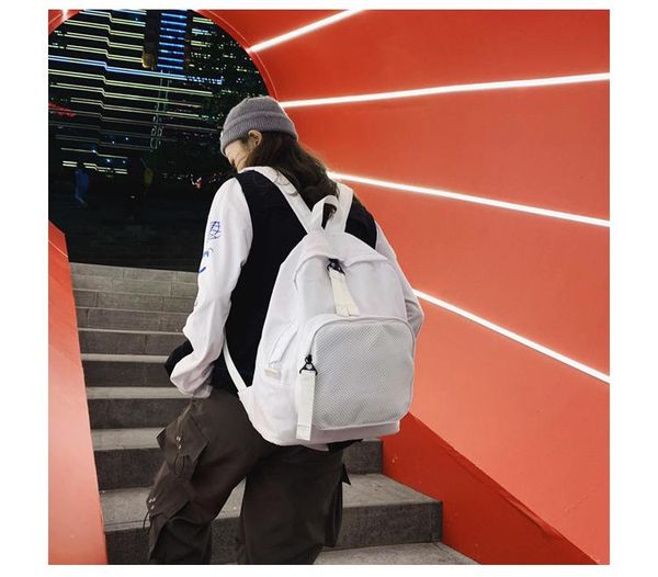 backpack pb4016 hong kong style men's simple street fashion college student schoolbag female
backpack pb4016 hong kong style men's simple street fashion college student schoolbag female
