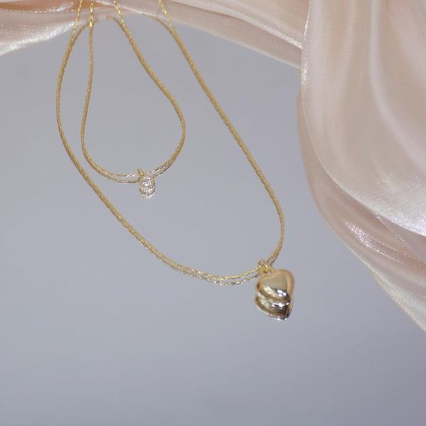 chains 2021 fashion brand jewelry elegant crystal pendant&necklaces for women delicate heart charm choker necklaces, Silver
chains 2021 fashion brand jewelry elegant crystal pendant&necklaces for women delicate heart charm choker necklaces, Silver