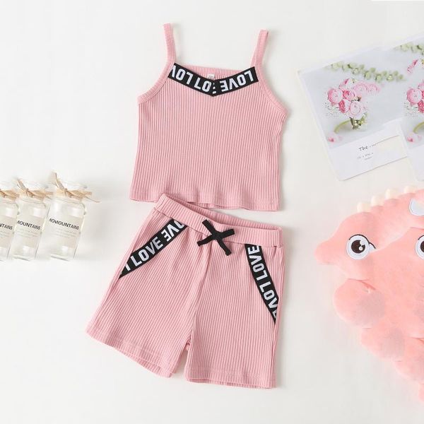 clothing sets #vw toddler baby kids girls fashion summer ribbed solid letter printed slip drawstring shorts outfits vetement fille, White
clothing sets #vw toddler baby kids girls fashion summer ribbed solid letter printed slip drawstring shorts outfits vetement fille, White