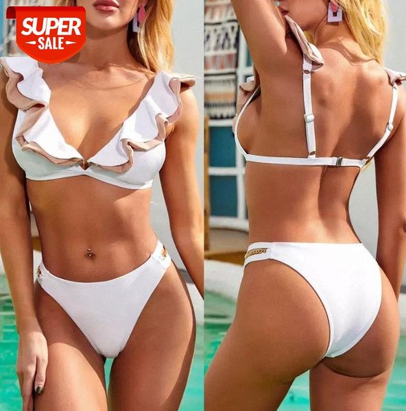 brazilian swimsuit ruffle bikini chain swimwear v-neck bikini push up bathing suit patchwork swim suit female2021 new #un5p, White;black
brazilian swimsuit ruffle bikini chain swimwear v-neck bikini push up bathing suit patchwork swim suit female2021 new #un5p, White;black