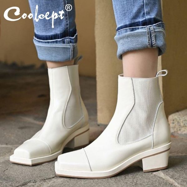 boots coolcept women ankle real leather square toe short cool fashion ladies shoes winter footwear size 34-39, Black
boots coolcept women ankle real leather square toe short cool fashion ladies shoes winter footwear size 34-39, Black