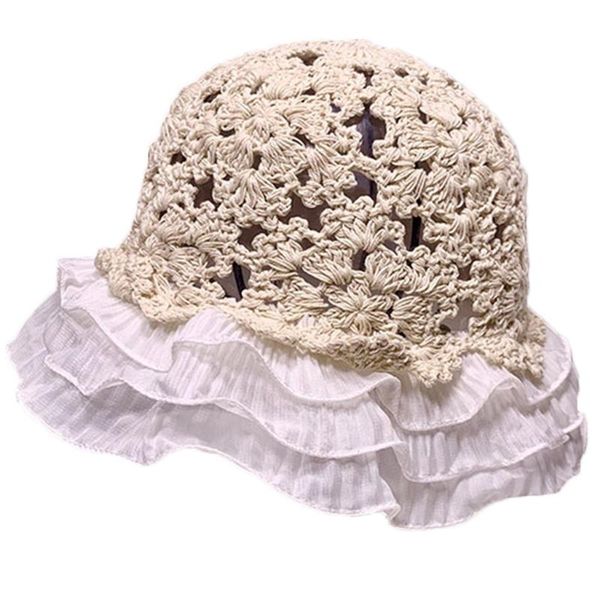 wide brim hats lace flowers hollow out thin cap hand woven breathable fresh suncreen knitting crochet for camping hiking gardening beach s, Blue;gray
wide brim hats lace flowers hollow out thin cap hand woven breathable fresh suncreen knitting crochet for camping hiking gardening beach s, Blue;gray
