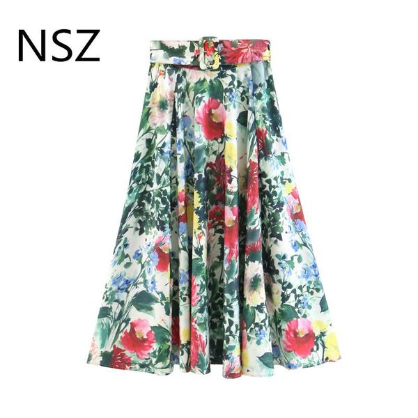 skirts nsz women floral print maxi midi skirt high waist with belt a-line summer, Black
skirts nsz women floral print maxi midi skirt high waist with belt a-line summer, Black