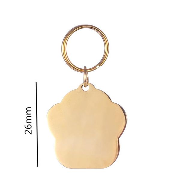 dog tag,id card 1000pcs/lot fashion stainless steel pet tag cat pendants golden charm lovely
dog tag,id card 1000pcs/lot fashion stainless steel pet tag cat pendants golden charm lovely