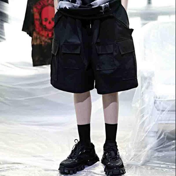 men's solid color multi pocket lace up loose fashion work clothes shorts army green five point pants big crotch, White;black
men's solid color multi pocket lace up loose fashion work clothes shorts army green five point pants big crotch, White;black