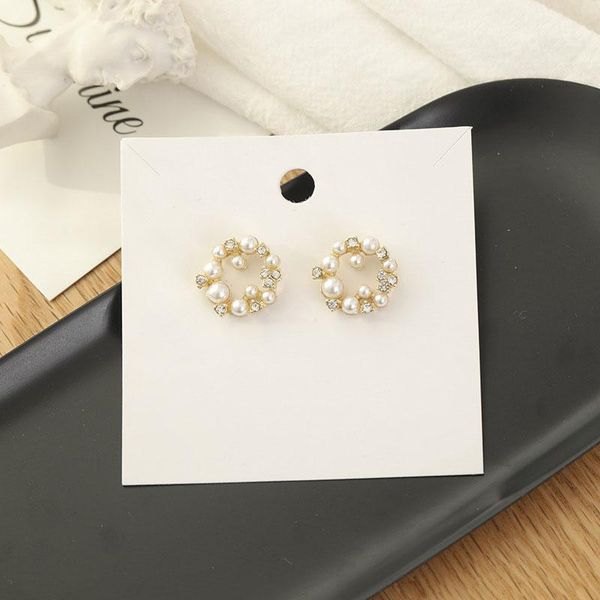 stud korean rhinestone pearl circles earrings for women trendy jewelry elegant earing, Golden;silver
stud korean rhinestone pearl circles earrings for women trendy jewelry elegant earing, Golden;silver