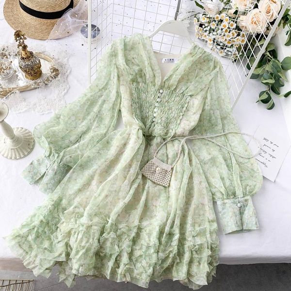 casual dresses sweet dress summer women floral print long sleeve chiffon female pleated vestidos korean fashion, Black;gray
casual dresses sweet dress summer women floral print long sleeve chiffon female pleated vestidos korean fashion, Black;gray