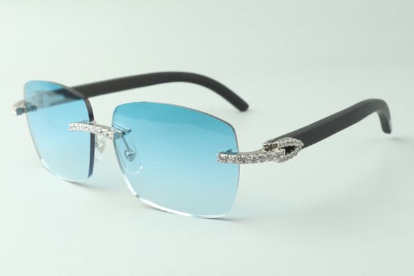 designer endless diamond sunglasses 3524025 with black wood arms glasses, direct sales, size: 18-135mm, White;black
designer endless diamond sunglasses 3524025 with black wood arms glasses, direct sales, size: 18-135mm, White;black
