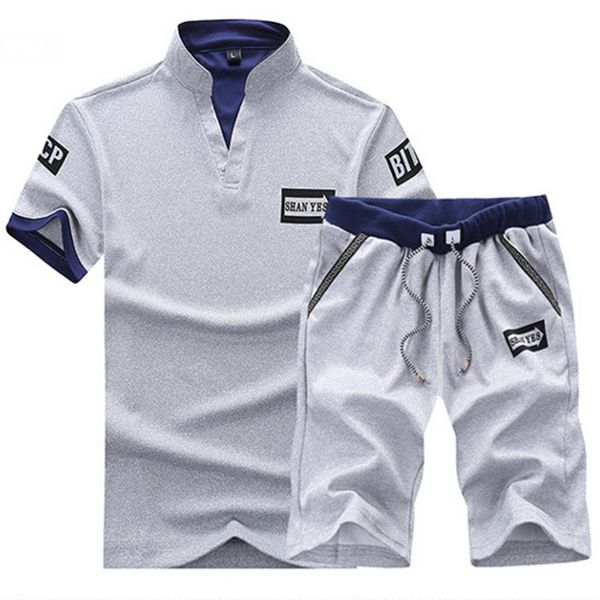 men's clothing ensemble summer sports clothes print shorts + shirt suit 2 sets size 4xl mi2k, Gray
men's clothing ensemble summer sports clothes print shorts + shirt suit 2 sets size 4xl mi2k, Gray
