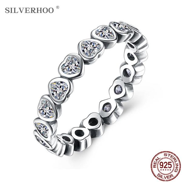 cluster rings silverhoo 925 sterling silver heart finger ring cute love cubic zirconia vintage for women engagement wedding jewelry, Golden;silver
cluster rings silverhoo 925 sterling silver heart finger ring cute love cubic zirconia vintage for women engagement wedding jewelry, Golden;silver