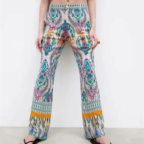 women's pants & capris 2021 printed flared women vintage high waist back elastic summer pant fashion patch pocket legs zip woman, Black;white
women's pants & capris 2021 printed flared women vintage high waist back elastic summer pant fashion patch pocket legs zip woman, Black;white
