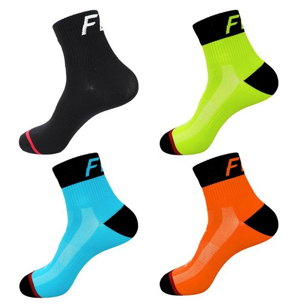 sports socks 24 color fashion cycling brand bicycle men women professional breathable basketball, Black
sports socks 24 color fashion cycling brand bicycle men women professional breathable basketball, Black