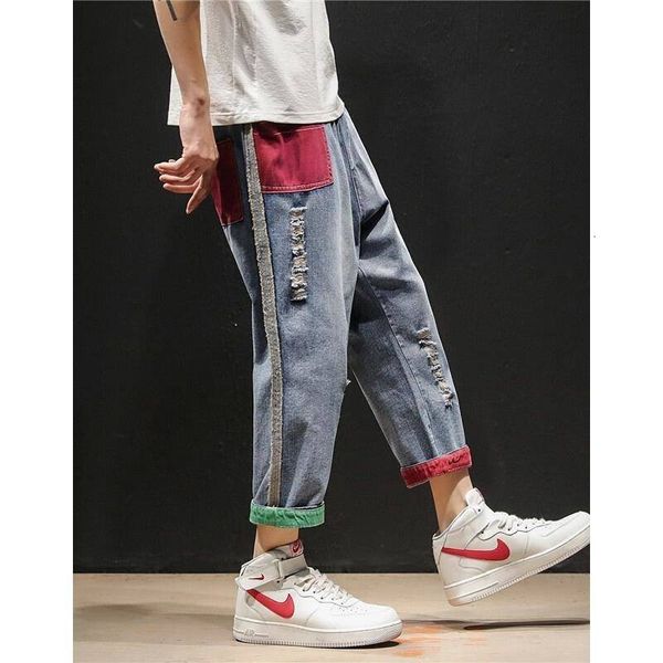 2021 new dos de carga hip hop homens streetwear moda outono corredores sweatpants baggy casual high street calas twh4, Black
2021 new dos de carga hip hop homens streetwear moda outono corredores sweatpants baggy casual high street calas twh4, Black
