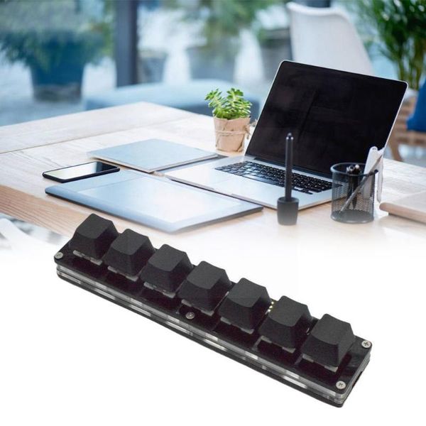 keyboards mini 7key keyboard drawing support red keypad programming with mechanical macro software sw i9m9
keyboards mini 7key keyboard drawing support red keypad programming with mechanical macro software sw i9m9