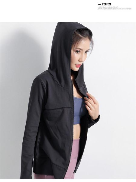 yoga outfits sports coat women's long sleeve stretch tight zipper suit quick-dry running training hooded fitness fall, White;red
yoga outfits sports coat women's long sleeve stretch tight zipper suit quick-dry running training hooded fitness fall, White;red