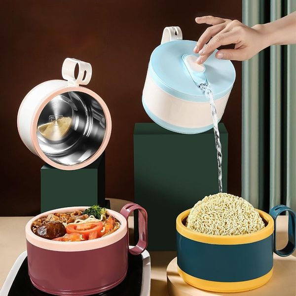 bowls 304 stainless steel instant noodle bowl double-layer portable lunch box with lid soup induction cooker pot
bowls 304 stainless steel instant noodle bowl double-layer portable lunch box with lid soup induction cooker pot