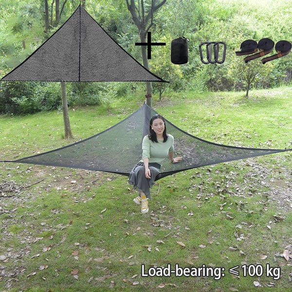 sleeping bags portable hammock 3 point design multi-functional triangle aerial mat convenient camping tree tent sleep pad outdoor
sleeping bags portable hammock 3 point design multi-functional triangle aerial mat convenient camping tree tent sleep pad outdoor