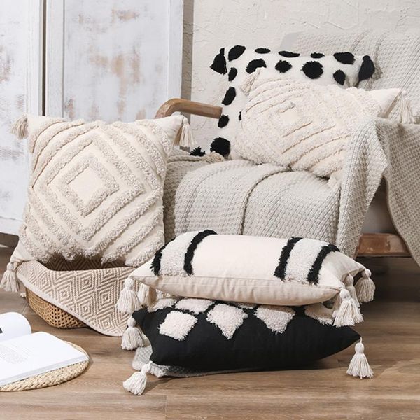 cushion/decorative pillow moroccan style pillowcase with tassels handmade tufted cushion cover home decorative for bedroom living room 45x45
cushion/decorative pillow moroccan style pillowcase with tassels handmade tufted cushion cover home decorative for bedroom living room 45x45