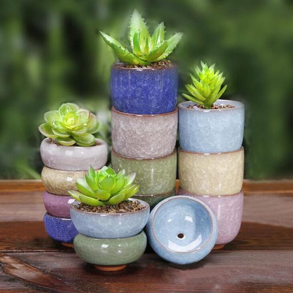 planters & pots 1pcs ceramic pot ice-crack glaze flower ceramics succulent plant mini garden flowerpot decor
planters & pots 1pcs ceramic pot ice-crack glaze flower ceramics succulent plant mini garden flowerpot decor