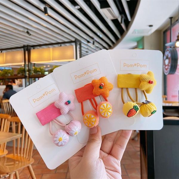 3 pcs fresh cute embroidery flower rubber band hair rope sweet girl fashion dot fabric star bb clip children's hair accessories, Slivery;white
3 pcs fresh cute embroidery flower rubber band hair rope sweet girl fashion dot fabric star bb clip children's hair accessories, Slivery;white