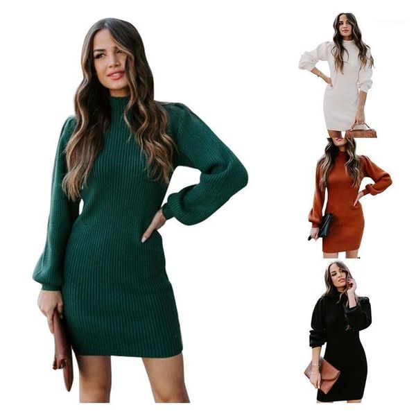 high-neck slim thick tight-fitting knitted sweater dress casual slimming autumn and winter ladies warm plus size dresses, Black;gray
high-neck slim thick tight-fitting knitted sweater dress casual slimming autumn and winter ladies warm plus size dresses, Black;gray