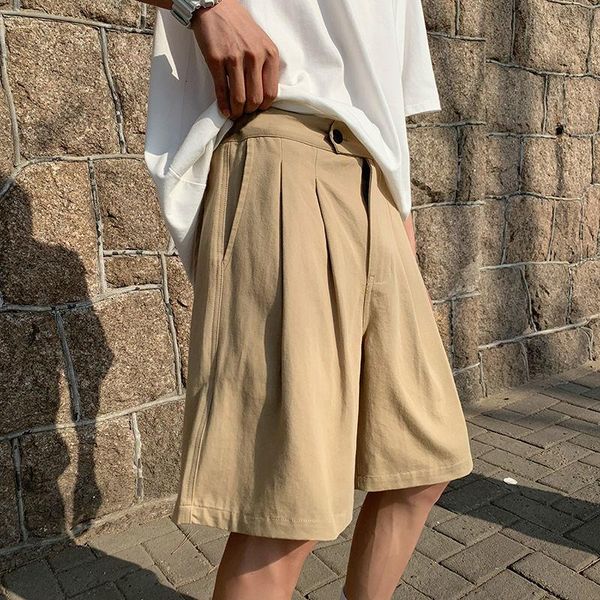 men's shorts summer harajuku loose men pants solid color for man straight casual, White;black
men's shorts summer harajuku loose men pants solid color for man straight casual, White;black