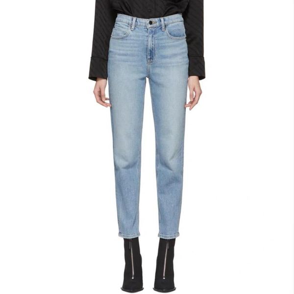 women's jeans light blue small straight washed street pants retro high waist thin stretch women
women's jeans light blue small straight washed street pants retro high waist thin stretch women