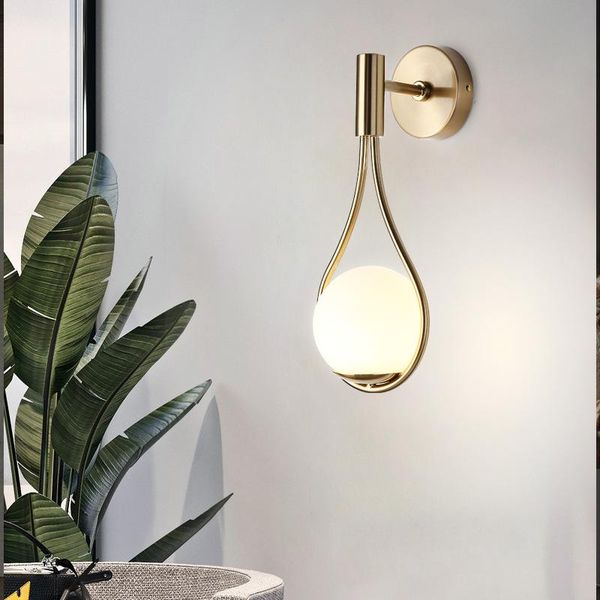 wall lamp northern europe round creative iron lighting glass decoration living room bedroom corridor fashion modern
wall lamp northern europe round creative iron lighting glass decoration living room bedroom corridor fashion modern