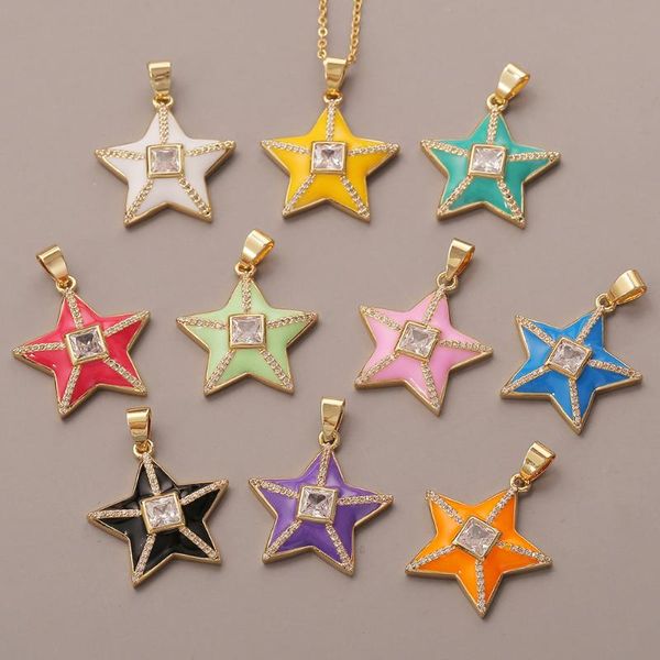 pendant necklaces andshiny vintage jewelry star necklace clavicle chain geometric drop oil charm zircon torque gifts, Silver
pendant necklaces andshiny vintage jewelry star necklace clavicle chain geometric drop oil charm zircon torque gifts, Silver