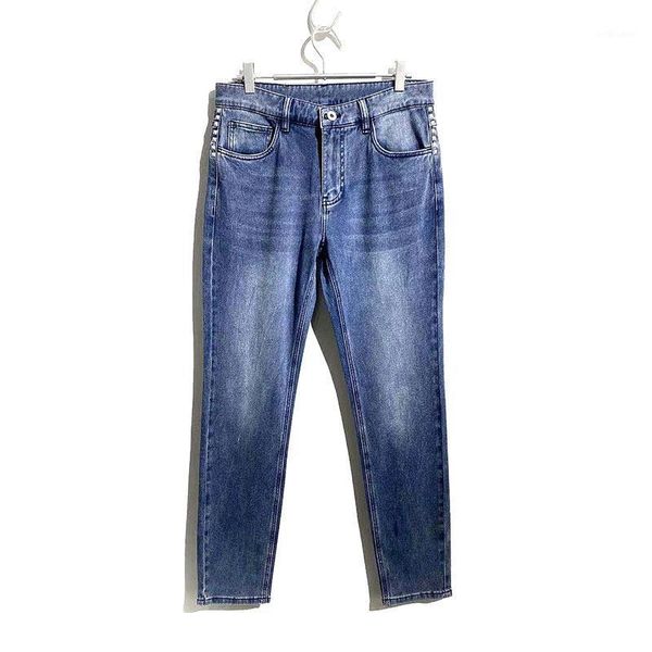men's jeans american high street brand vitn classic washed man pants slim trousers clothing streetwear, Blue
men's jeans american high street brand vitn classic washed man pants slim trousers clothing streetwear, Blue