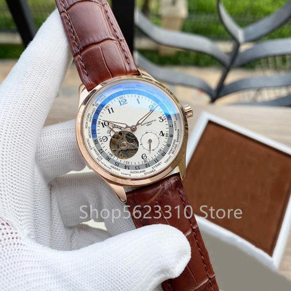 wristwatches luxury self wind mechanical watches fashion multifunction automatic watch chronograph clock charm men waterproof sport, Slivery;brown
wristwatches luxury self wind mechanical watches fashion multifunction automatic watch chronograph clock charm men waterproof sport, Slivery;brown