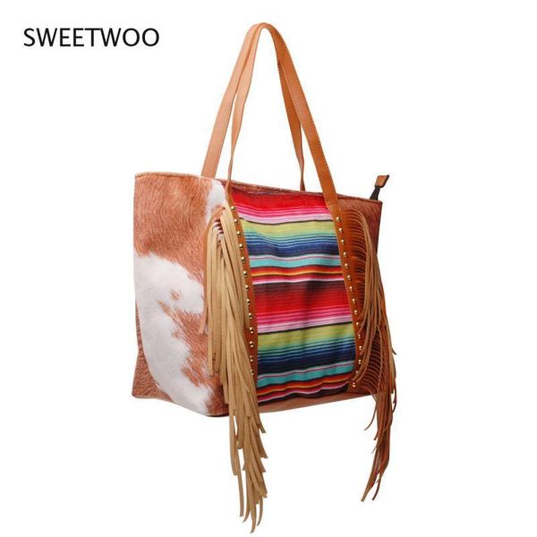 evening bags tassel handbag women's bag leopard rivet pu portable diagonal casual large zipper retro shoulder 2021 
evening bags tassel handbag women's bag leopard rivet pu portable diagonal casual large zipper retro shoulder 2021