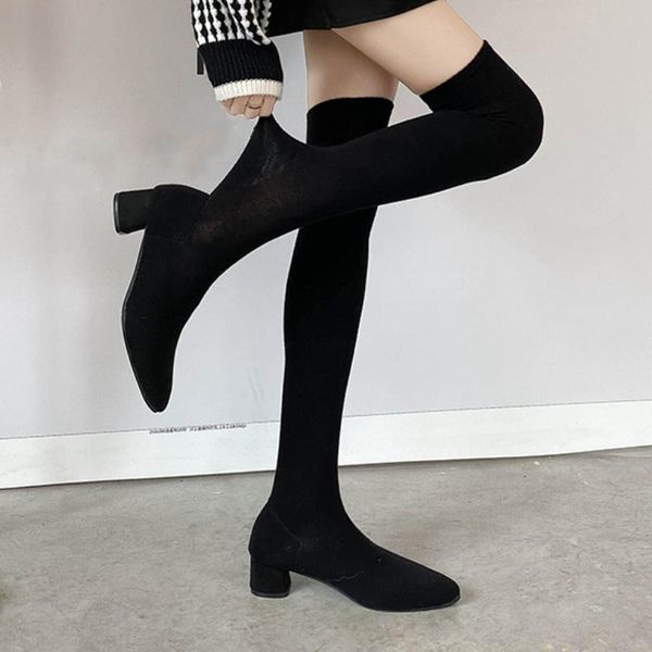 boots over the knee women high heels 2021 autumn winter knitted stretch sock boot shoes fashion thigh, Black
boots over the knee women high heels 2021 autumn winter knitted stretch sock boot shoes fashion thigh, Black