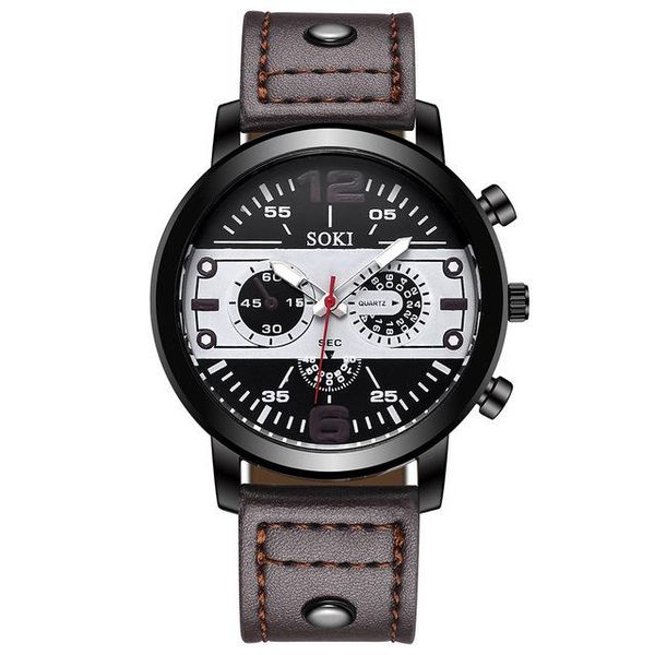 wristwatches casual fashion men watch stutdent sport wristwatch pu leather simple business quartz watches clock relogio masculino c019, Slivery;brown
wristwatches casual fashion men watch stutdent sport wristwatch pu leather simple business quartz watches clock relogio masculino c019, Slivery;brown