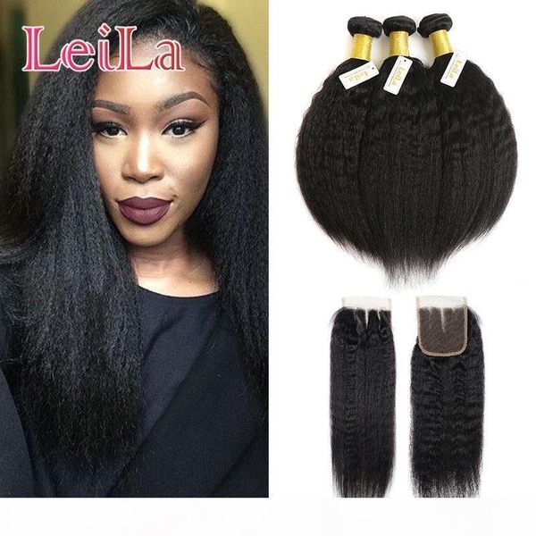 peruvian virgin hair kinky straight hair bundles with closure 4pcs lot 100% human hair 3 bundles italian coarse yaki with 4x4 closure, Black;brown
peruvian virgin hair kinky straight hair bundles with closure 4pcs lot 100% human hair 3 bundles italian coarse yaki with 4x4 closure, Black;brown