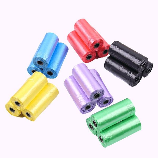 5 rolls/pack degradable pet dog garbage clean-up bag pe puppy cat poop cleaning bag for pet outdoor waste poop pick up bags
5 rolls/pack degradable pet dog garbage clean-up bag pe puppy cat poop cleaning bag for pet outdoor waste poop pick up bags
