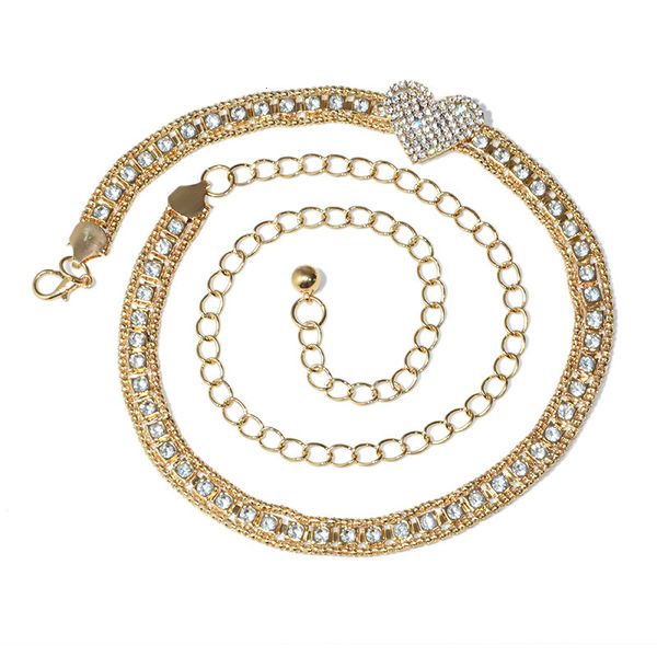 waist women's trend versatile diamond inlaid metal chain decorative thin belt, Black;brown
waist women's trend versatile diamond inlaid metal chain decorative thin belt, Black;brown