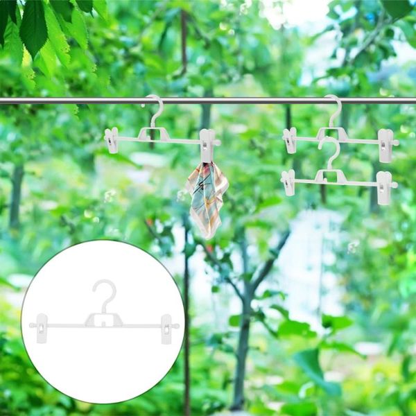 hangers & racks 10pcs trousers hanger home pants rack balcony clothing drying