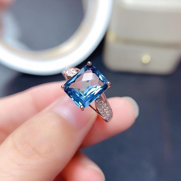 cluster rings meibapj blue z simple ring for women real 925 sterling silver fine party jewelry, Golden;silver
cluster rings meibapj blue z simple ring for women real 925 sterling silver fine party jewelry, Golden;silver