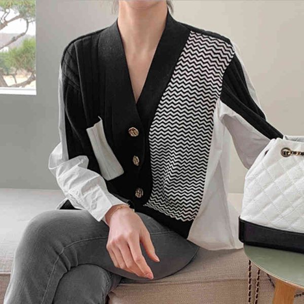 women's jackets colorfaith autumn winter sweater elegant patchwork cardigans oversized fashionable striped lady swc1556jx 6xcb, Black;brown
women's jackets colorfaith autumn winter sweater elegant patchwork cardigans oversized fashionable striped lady swc1556jx 6xcb, Black;brown