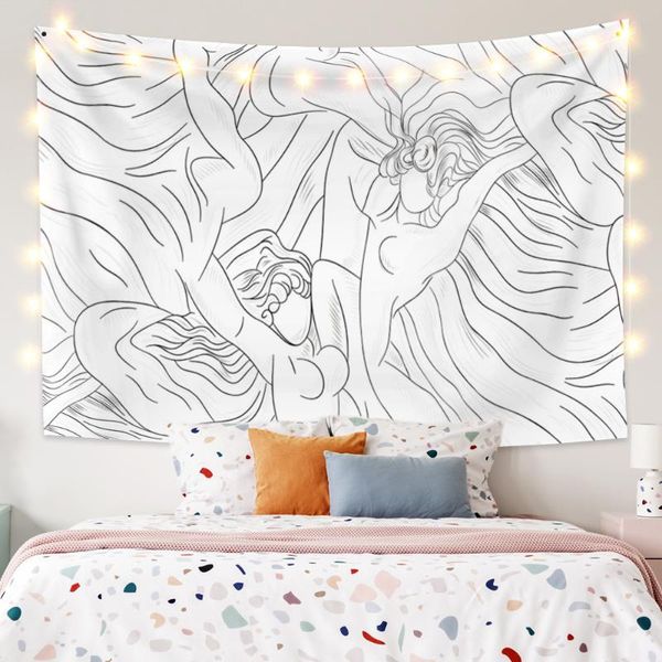 tapestries laeacco nordic simple line art tapestry wall hanging nude woman printed tapiz yoga beach towel bohemian home decor
tapestries laeacco nordic simple line art tapestry wall hanging nude woman printed tapiz yoga beach towel bohemian home decor
